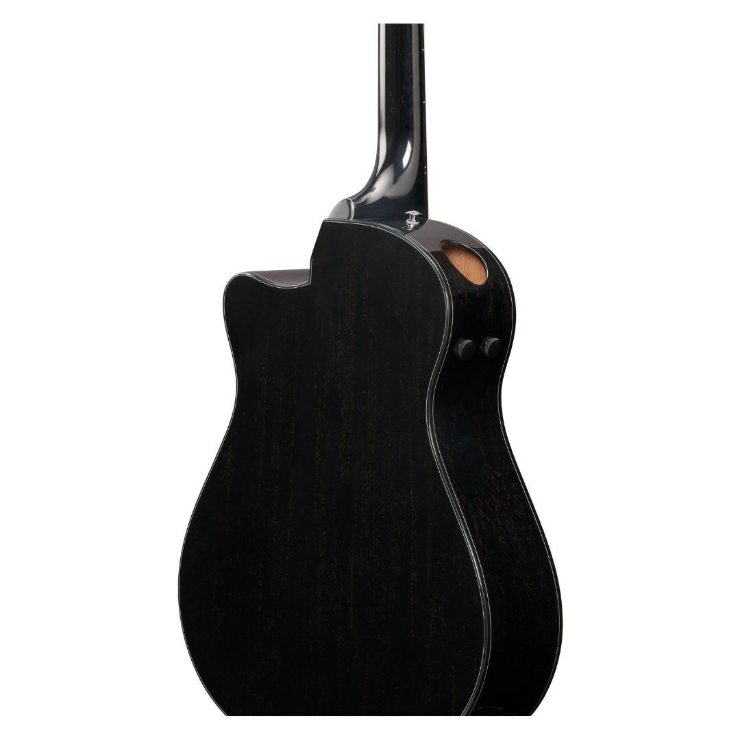 Ibanez AAM340CE Rustic Black High Gloss AE Guitar