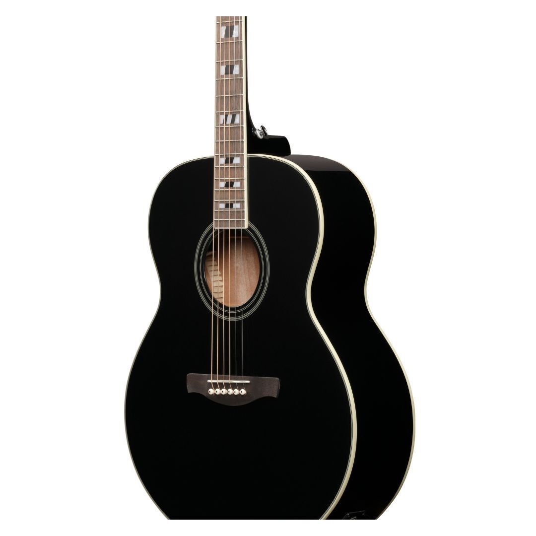 Ibanez AJ70M1E Black High Gloss AE Guitar