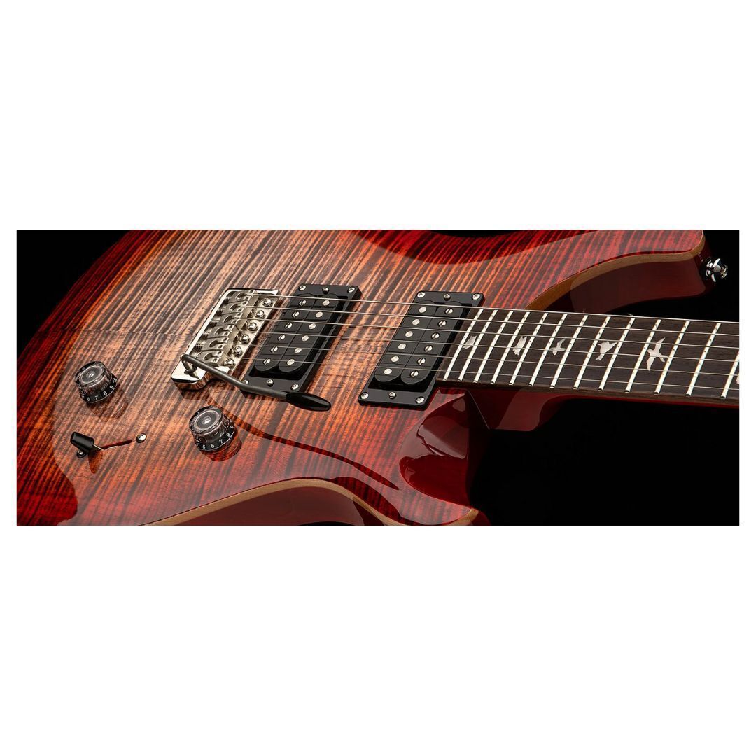 PRS SE Custom 24 Electric Guitar - Charcoal Cherry Burst