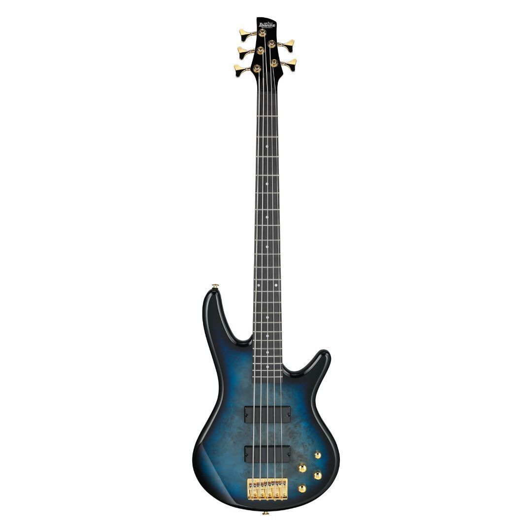 Ibanez Gio SR 5str Electric Bass - Transparent Marine Burst
