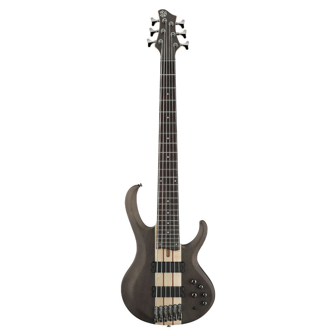 Ibanez BTB Standard 6str Electric Bass - Transparent Gray Flat