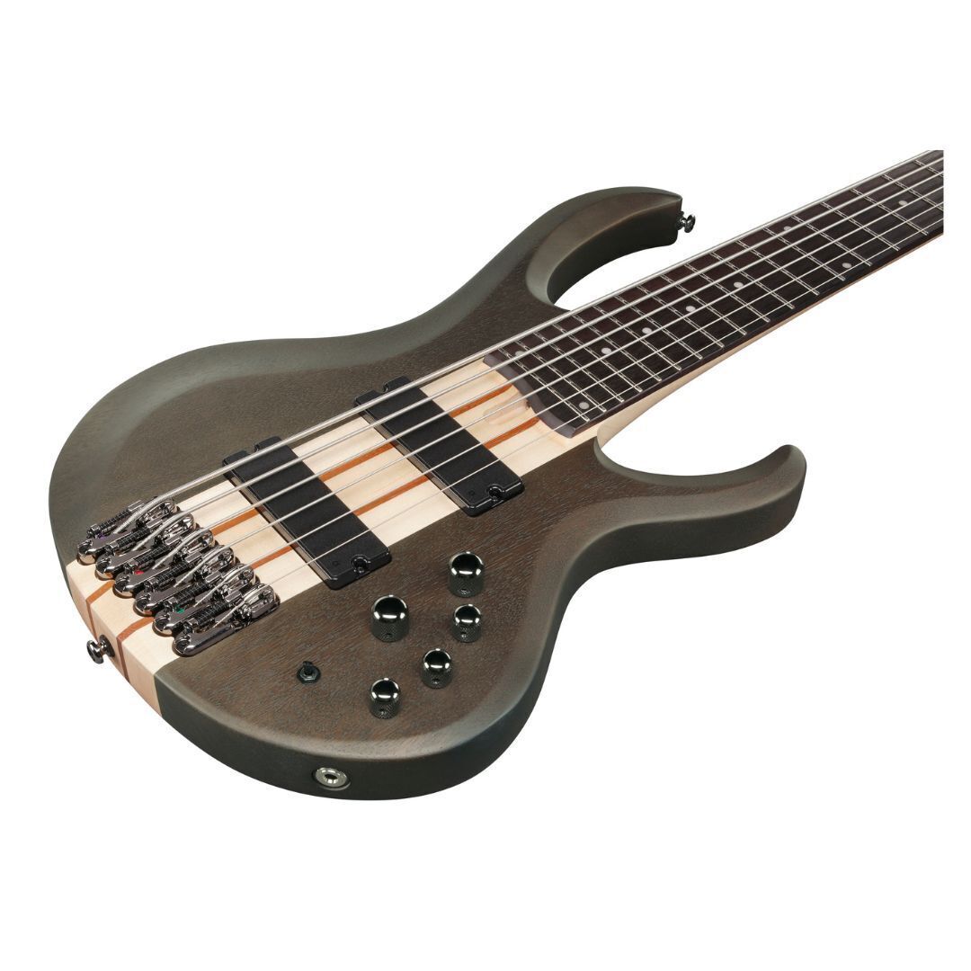 Ibanez BTB Standard 6str Electric Bass - Transparent Gray Flat