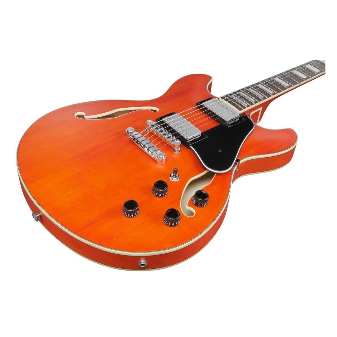 Ibanez AS Artcore 6str Electric Guitar - Transparent Tangerine Flat
