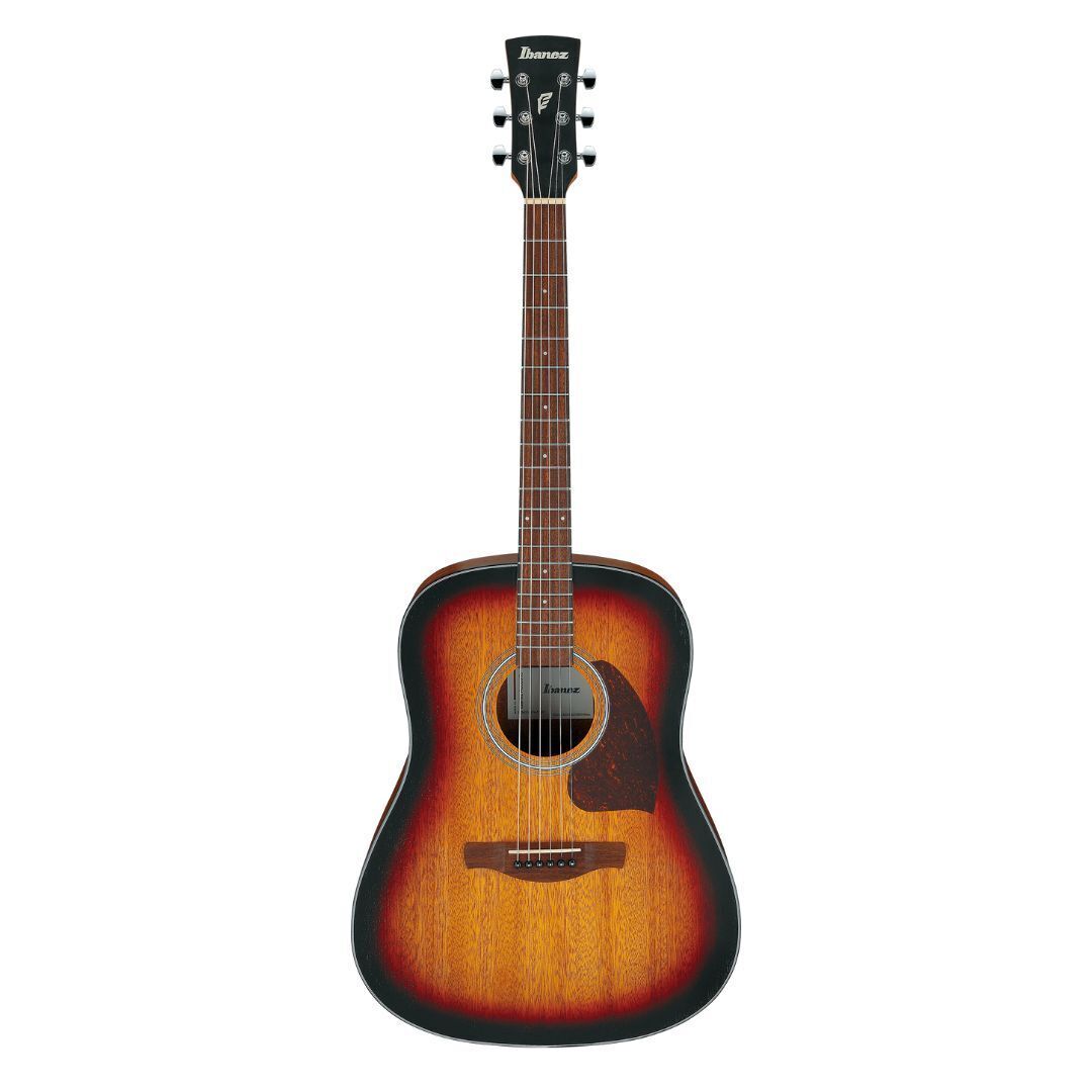 Ibanez PF54 Open Pore Vintage Sunburst Top, Natural Mahogany Back Guitar
