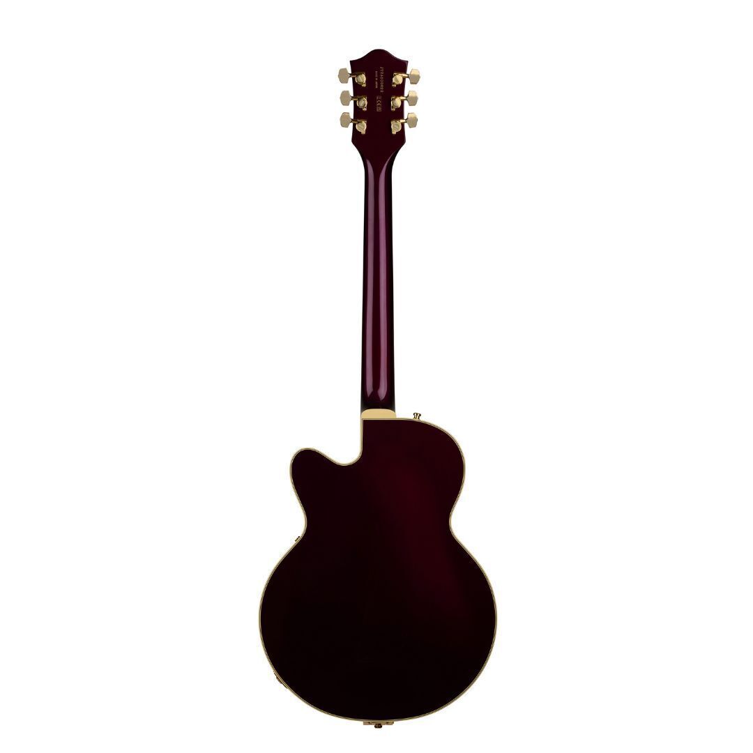 Gretsch Broadkaster Jr. LX Center Block Electric Guitar (Blackberry)