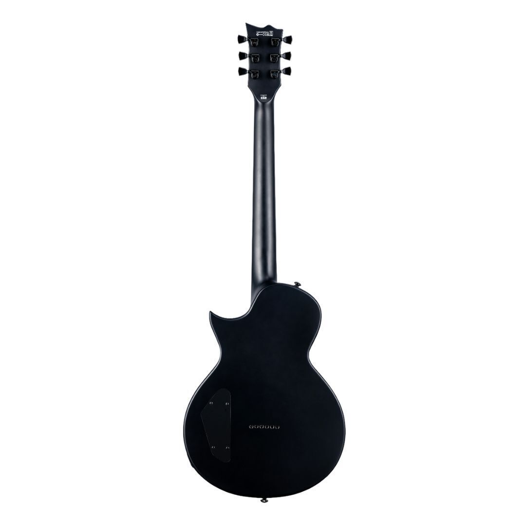 ESP LTD EC-01FT QM Electric Guitar in CHARCOAL BURST SATIN TEARDROP