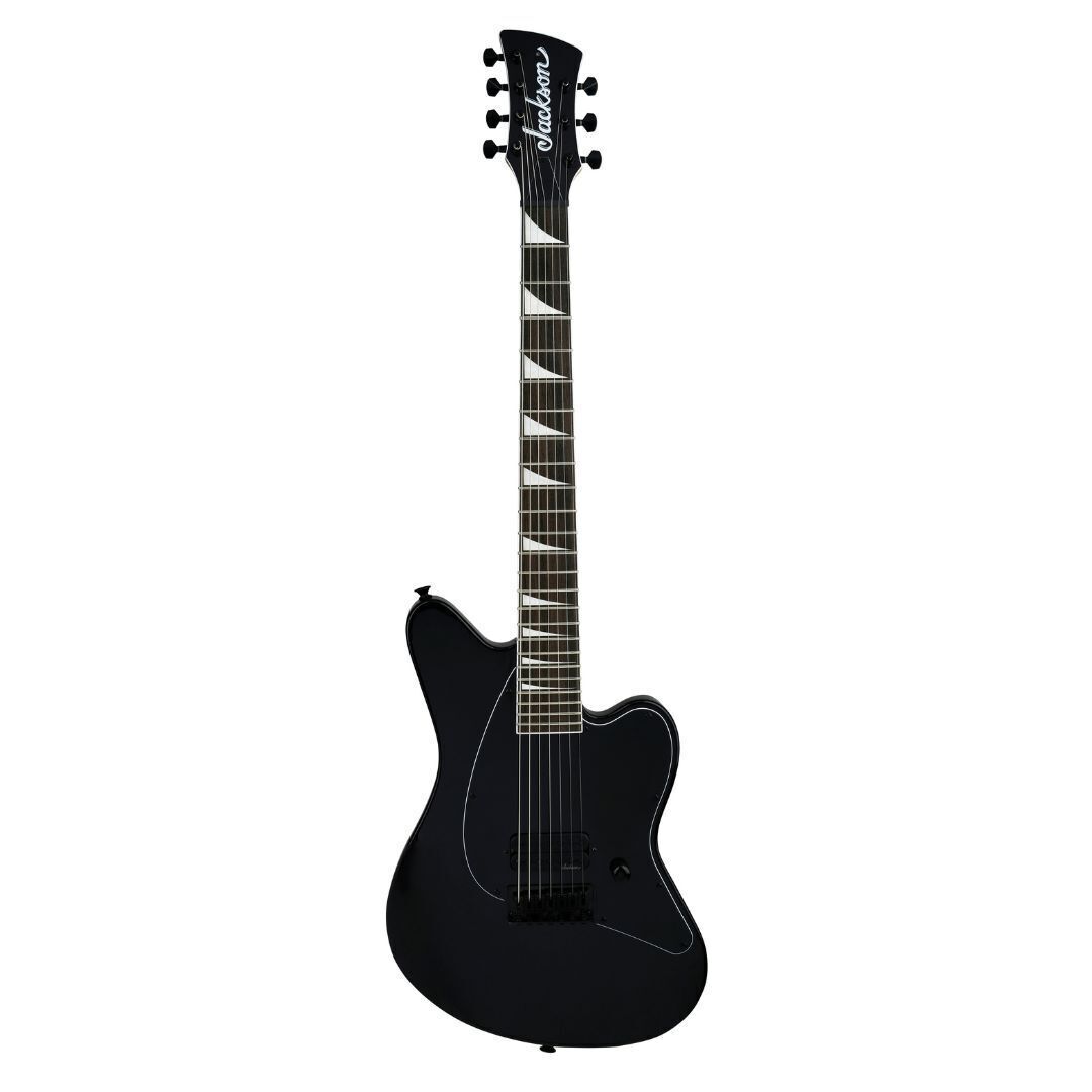 Jackson X Series SURFCASTER OC HT7, Laurel Fingerboard, Metallic Black