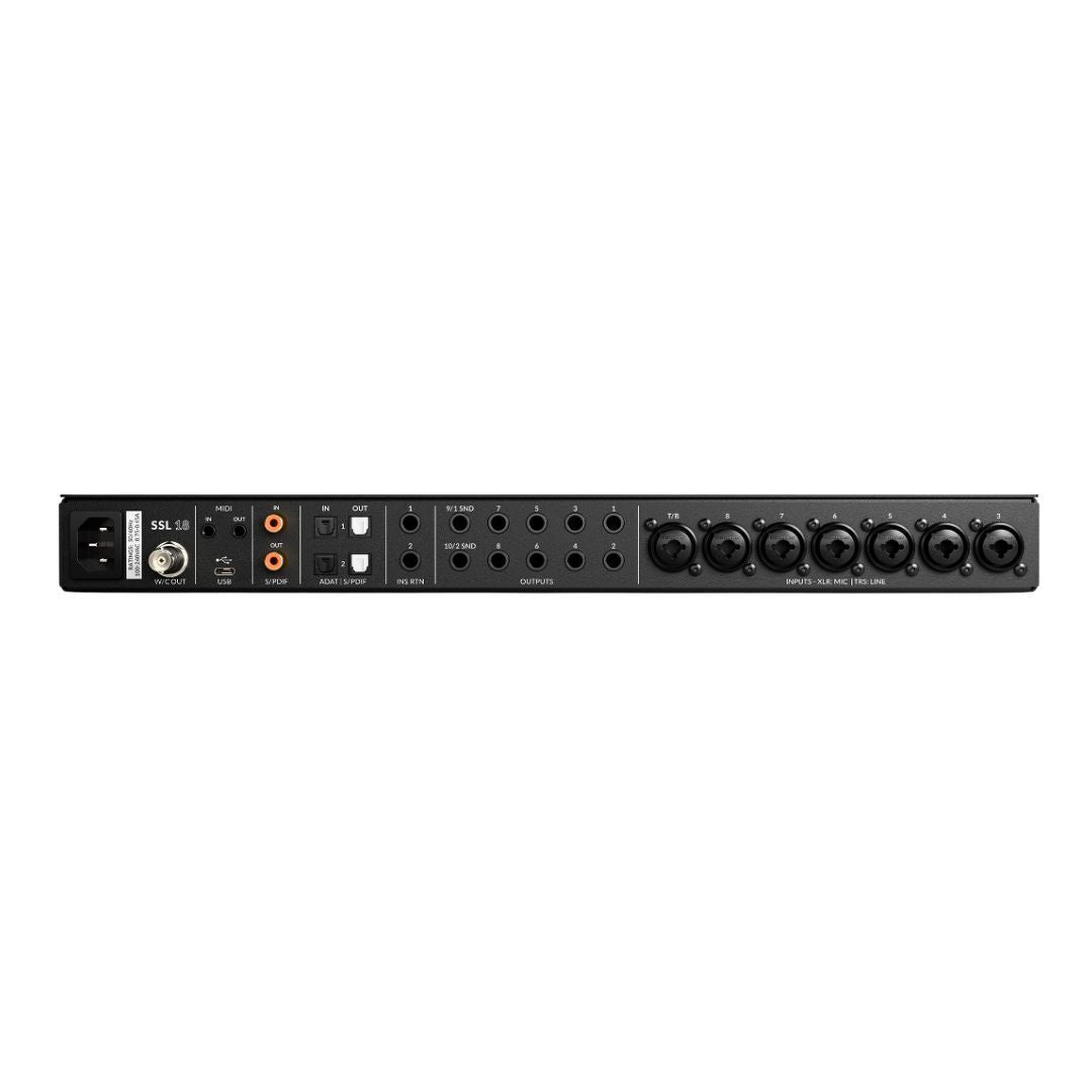 Solid State Logic SSL 18 26-in/28-out, 32-bit/192 kHz USB-C audio interface