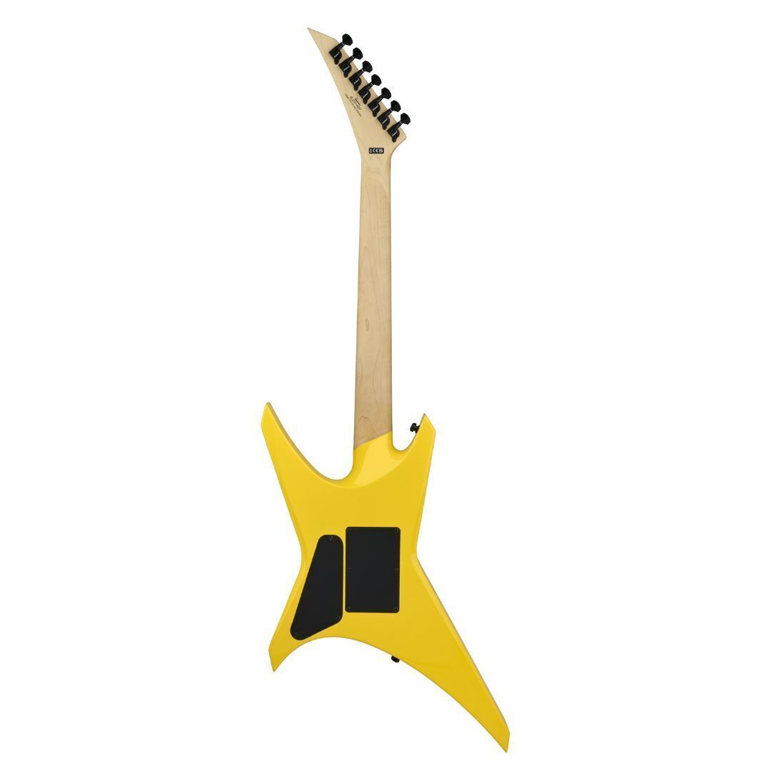 Jackson Pro Series Signature Dave Davidson Warrior WR7 Ferrari Yellow Guitar