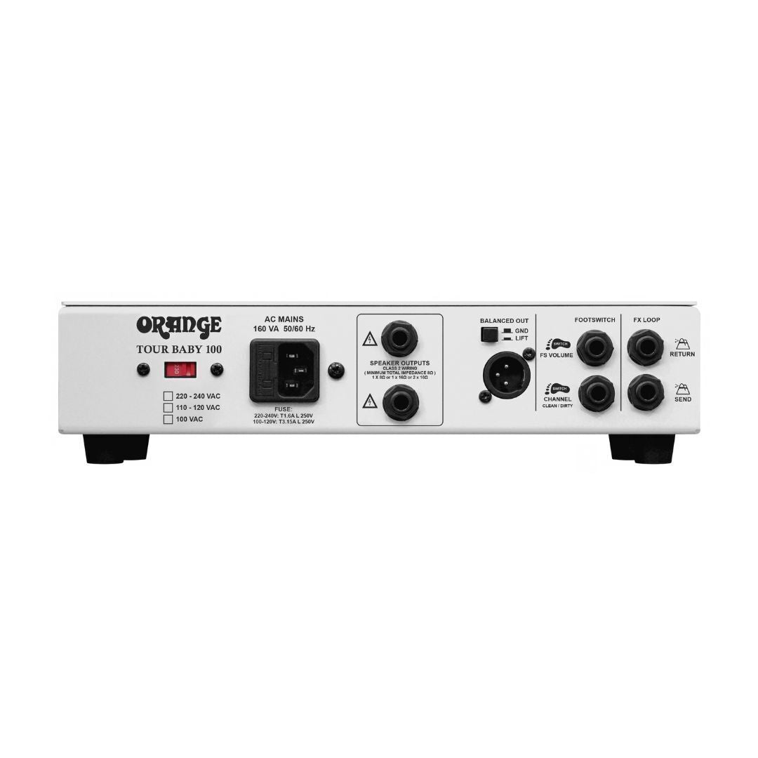 Orange Tour Baby 100 Watt guitar head (Open Box)