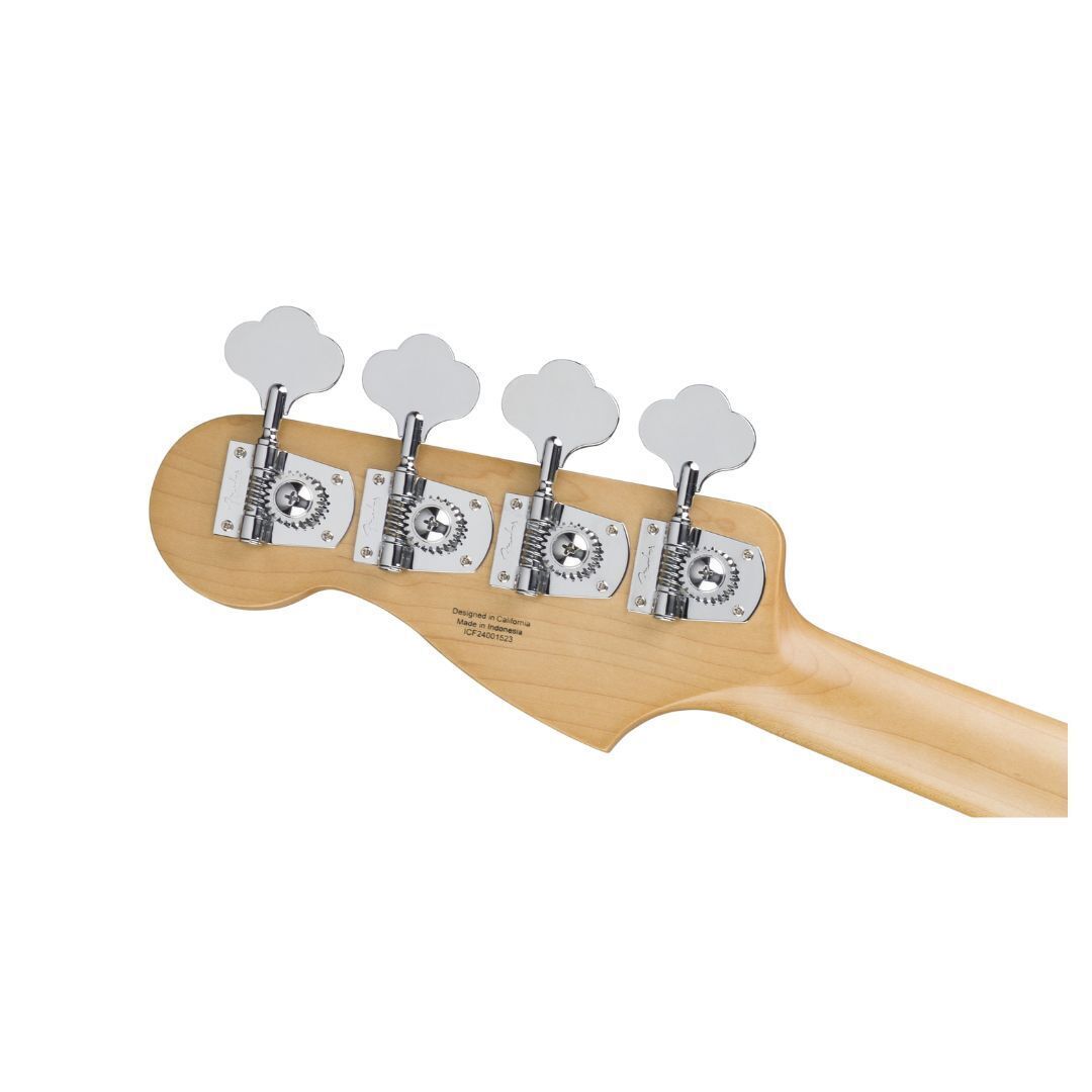 Fender Standard Precision Bass, Maple Fingerboard, Black Pickguard,Olympic White