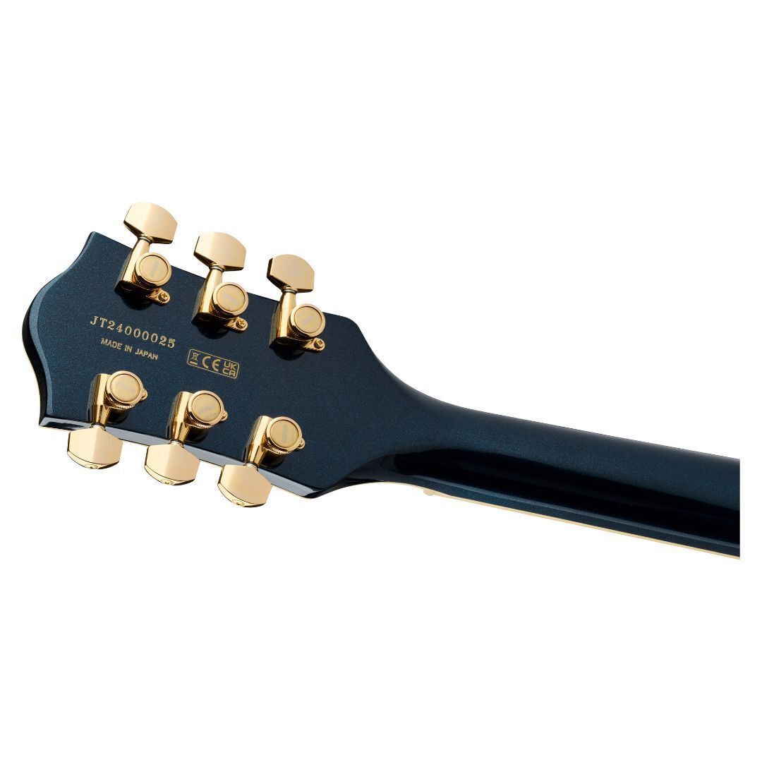 Gretsch Broadkaster Jr. LX Center Block Electric Guitar (Midnight Sapphire)