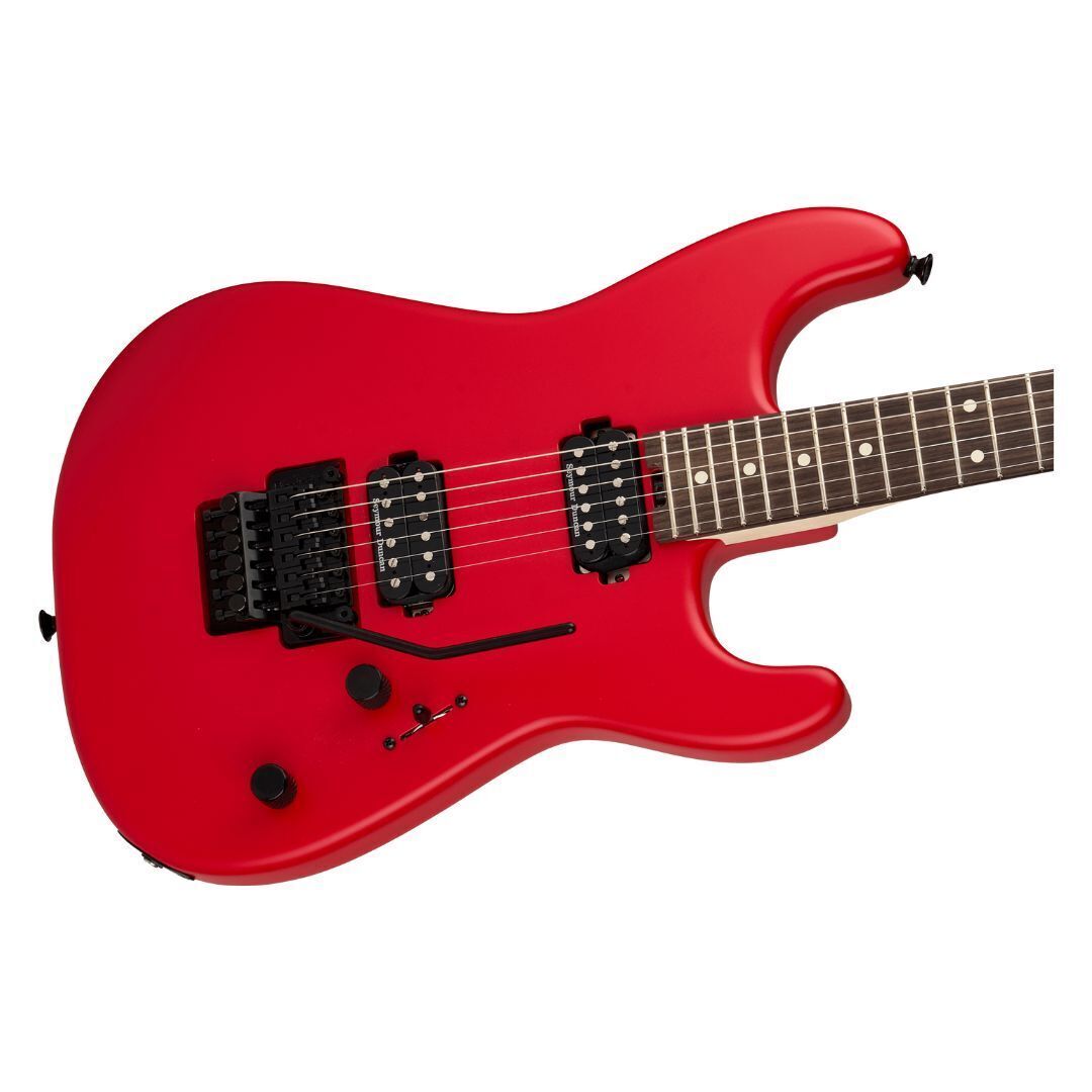 Charvel Pro-Mod San Dimas Style 6-String Electric Guitar (Satin Ferrari Red)