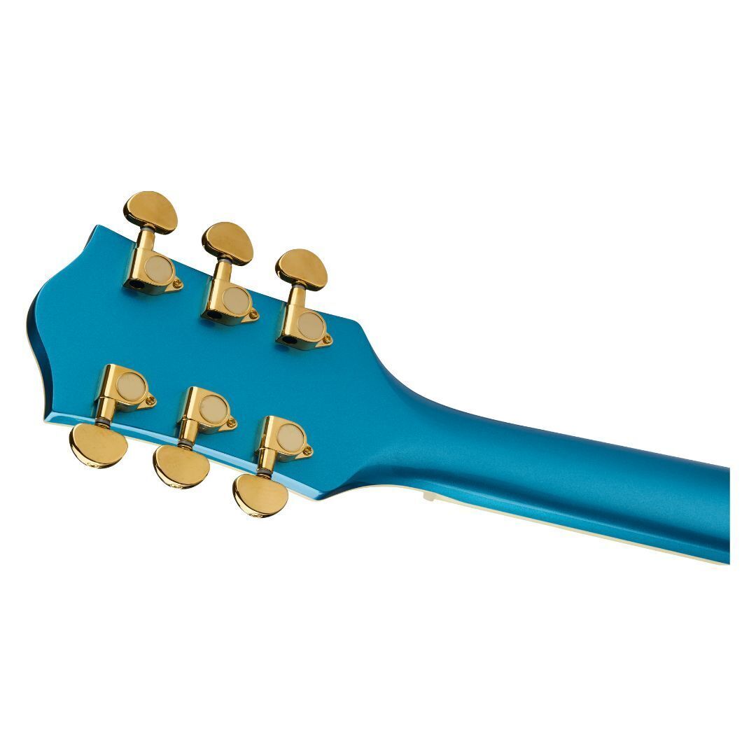Gretsch G2655TG Streamliner Center Block Jr. Double-Cut with Bigsby Riviera Blue