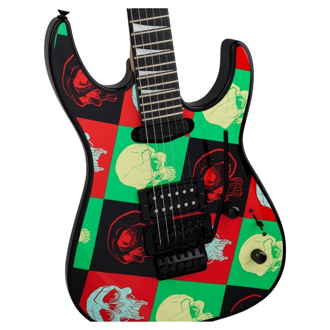 Jackson X Series Dinky DK1A, Amaranth Fingerboard, Warhol