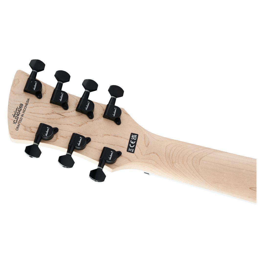 Jackson X Series SURFCASTER OC HT7, Laurel Fingerboard, Metallic Black