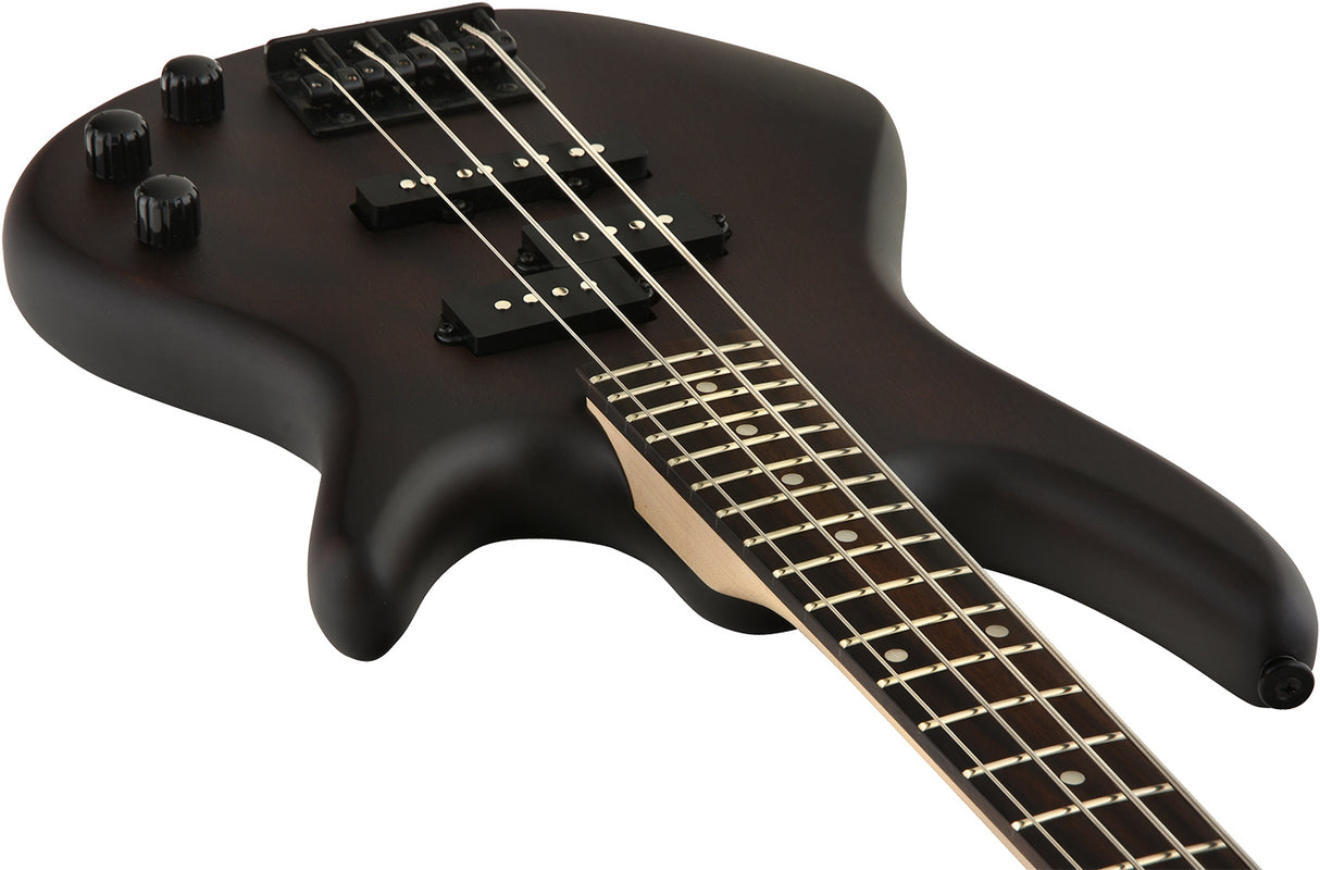 Ibanez GSRM20B Mikro 3/4 Size 4-String Electric Bass Guitar (Walnut Brown)