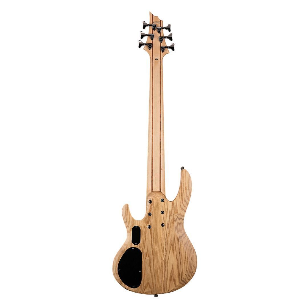 ESP LTD B-206SM 6-String Right-Handed Bass Guitar with Ash Body Natural B-Stock