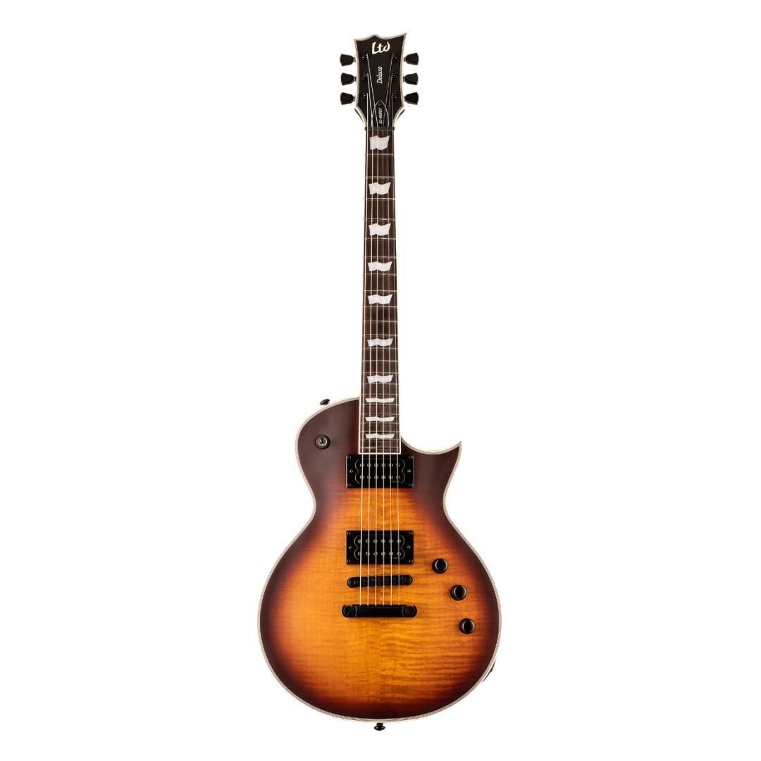 ESP LTD EC-1000T CTM Electric Guitar - Tobacco Sunburst Satin - B-Stock