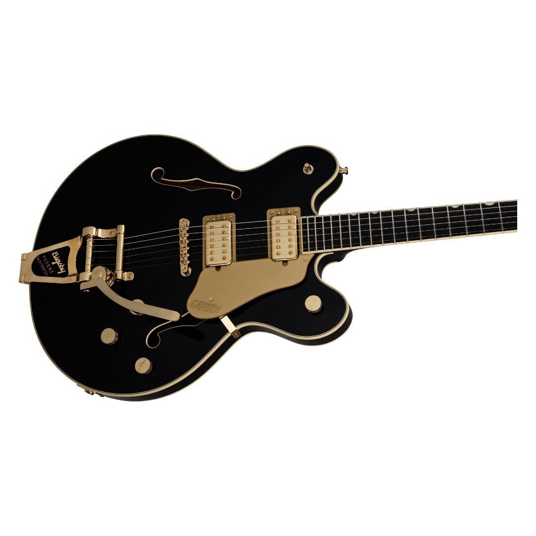 Gretsch Broadkaster LX Center Block with String-Thru Bigsby, Black