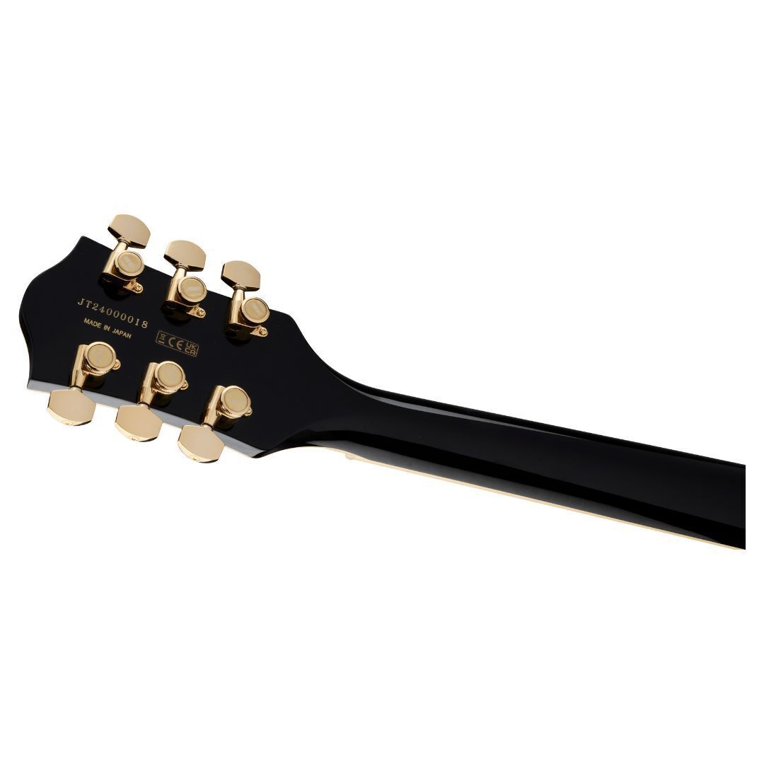 Gretsch Broadkaster LX Center Block with String-Thru Bigsby, Black