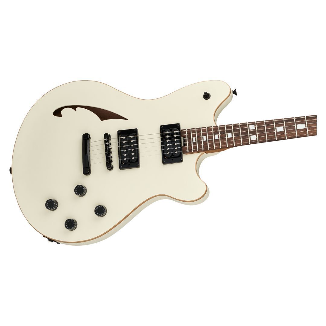 EVH SA 126 Standard Satin Vintage White Electric Guitar with Nyatoh Body