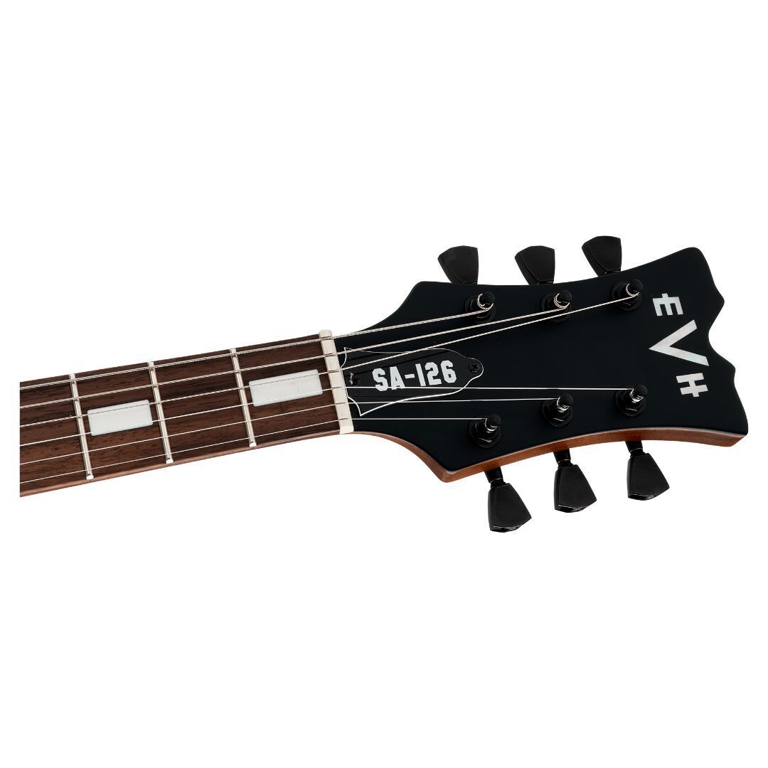 EVH SA 126 Standard Satin Vintage White Electric Guitar with Nyatoh Body