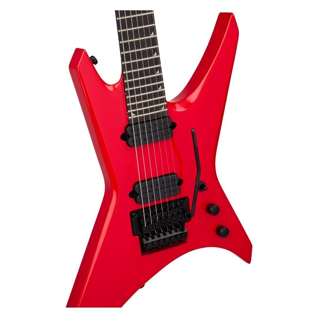 Jackson Pro Series Signature Dave Davidson Warrior WR7 Ferrari Red Guitar
