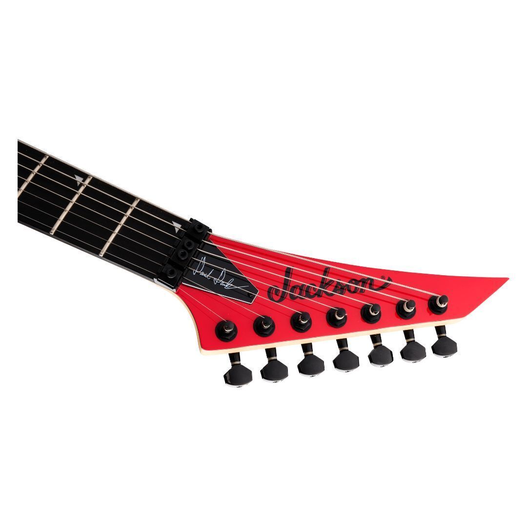 Jackson Pro Series Signature Dave Davidson Warrior WR7 Ferrari Red Guitar