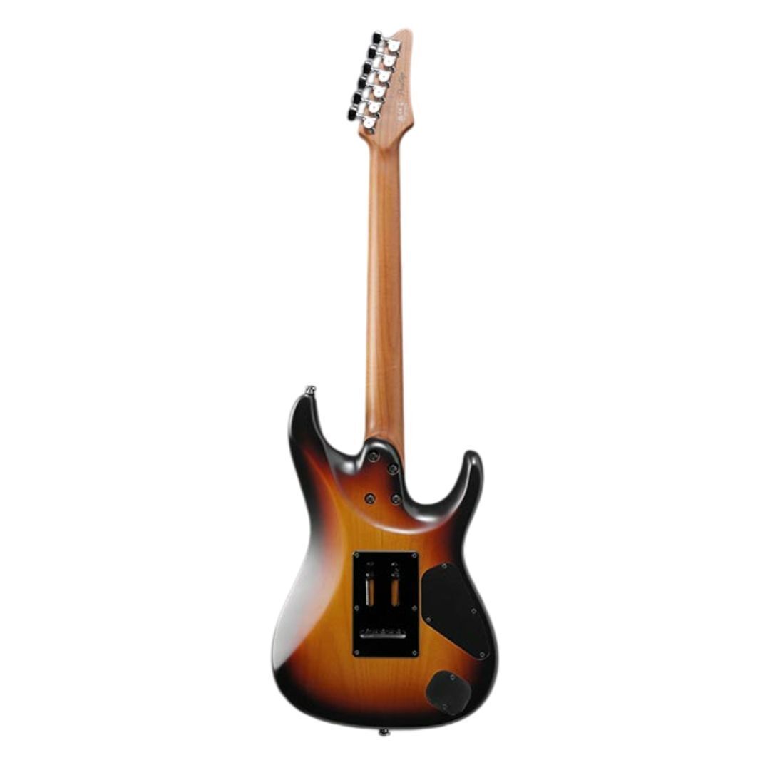 Ibanez AZ Prestige 6 String Electric Guitar w/Case - Tri Fade Burst Flat