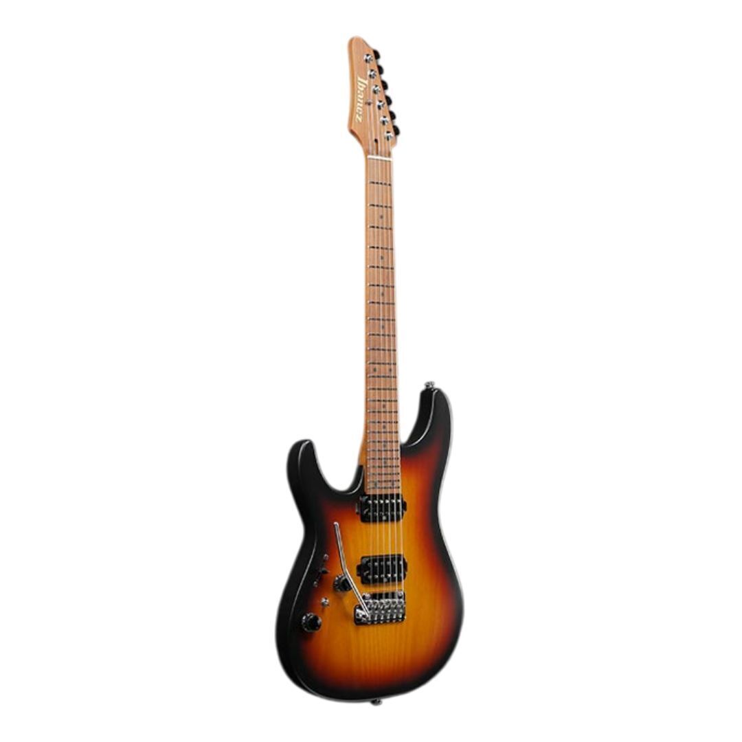 Ibanez AZ Prestige 6 String Electric Guitar w/Case - Tri Fade Burst Flat