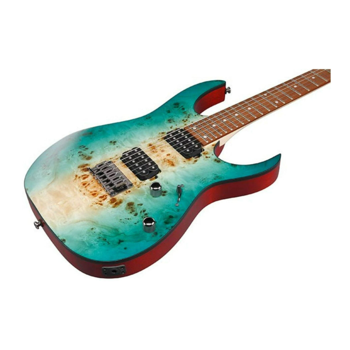 Ibanez RG421PB Standard 6 String Caribbean Shoreline Flat Electric Guitar
