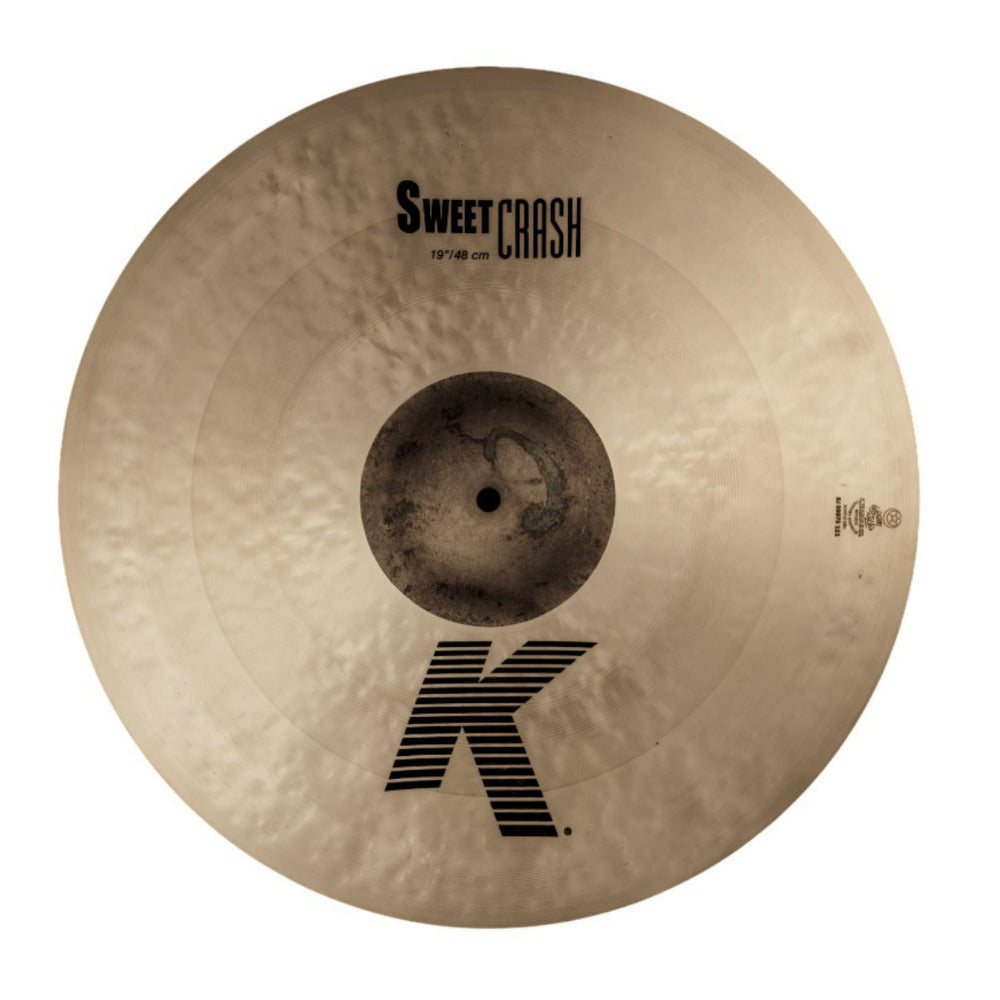 Zildjian K Sweet Crash 19 Inch Cymbal with Extra Thin Weight and Unlathed Bell