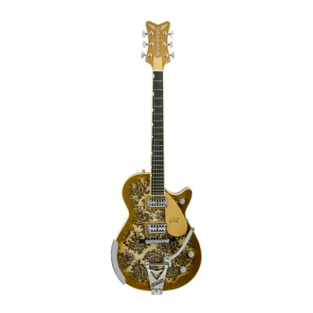 Gretsch G6134TG Limited Edition Paisley Penguin Gold Paisley Electric Guitar