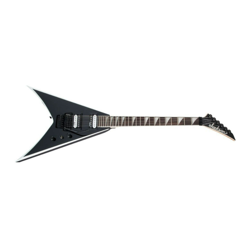 Jackson JS Series King V JS32 6 String Black with White Bevels Electric Guitar