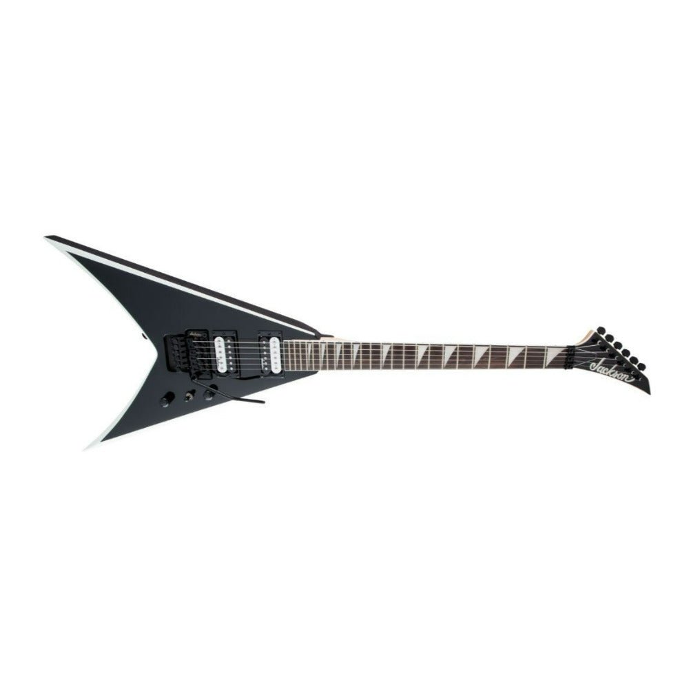 Jackson JS Series King V JS32 6 String Black with White Bevels Electric Guitar
