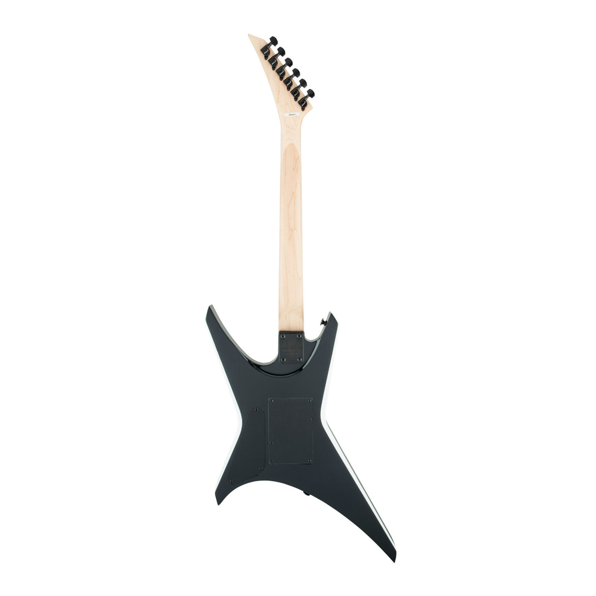 Jackson JS Series Warrior JS32 6 String Black with White Bevels Electric Guitar