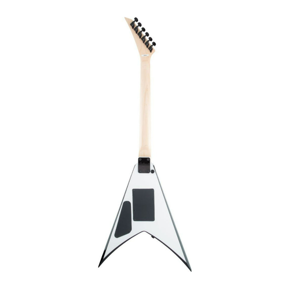 Jackson JS Series King V JS32 6 String White with Black Bevels Electric Guitar