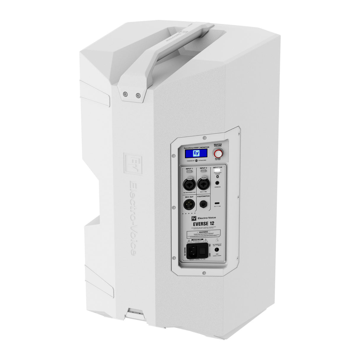 Electro-Voice Everse 12 Weatherized Battery Powered White Loudspeaker