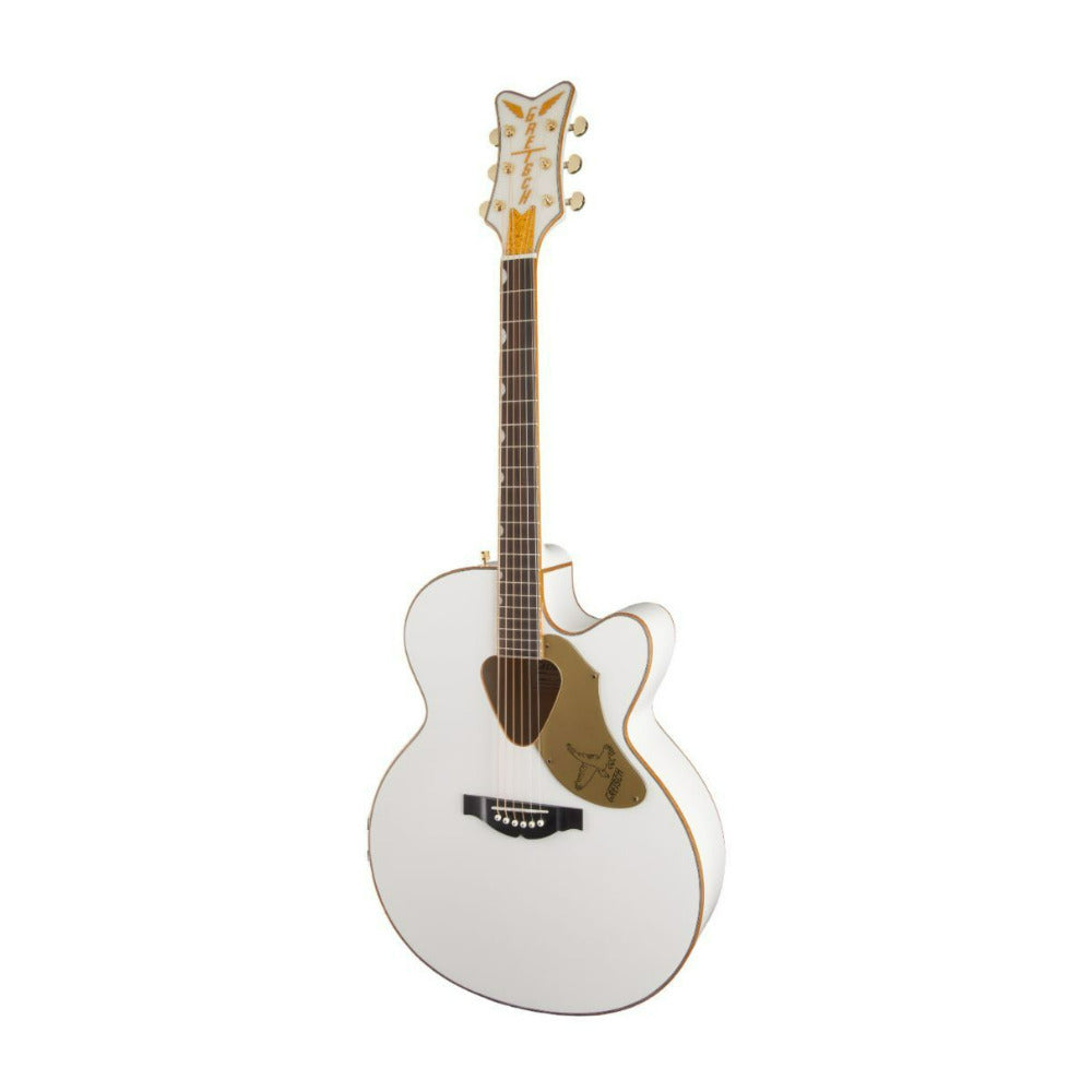 Gretsch Guitars G5022CWFE Rancher Falcon 6 String White Acoustic Electric Guitar