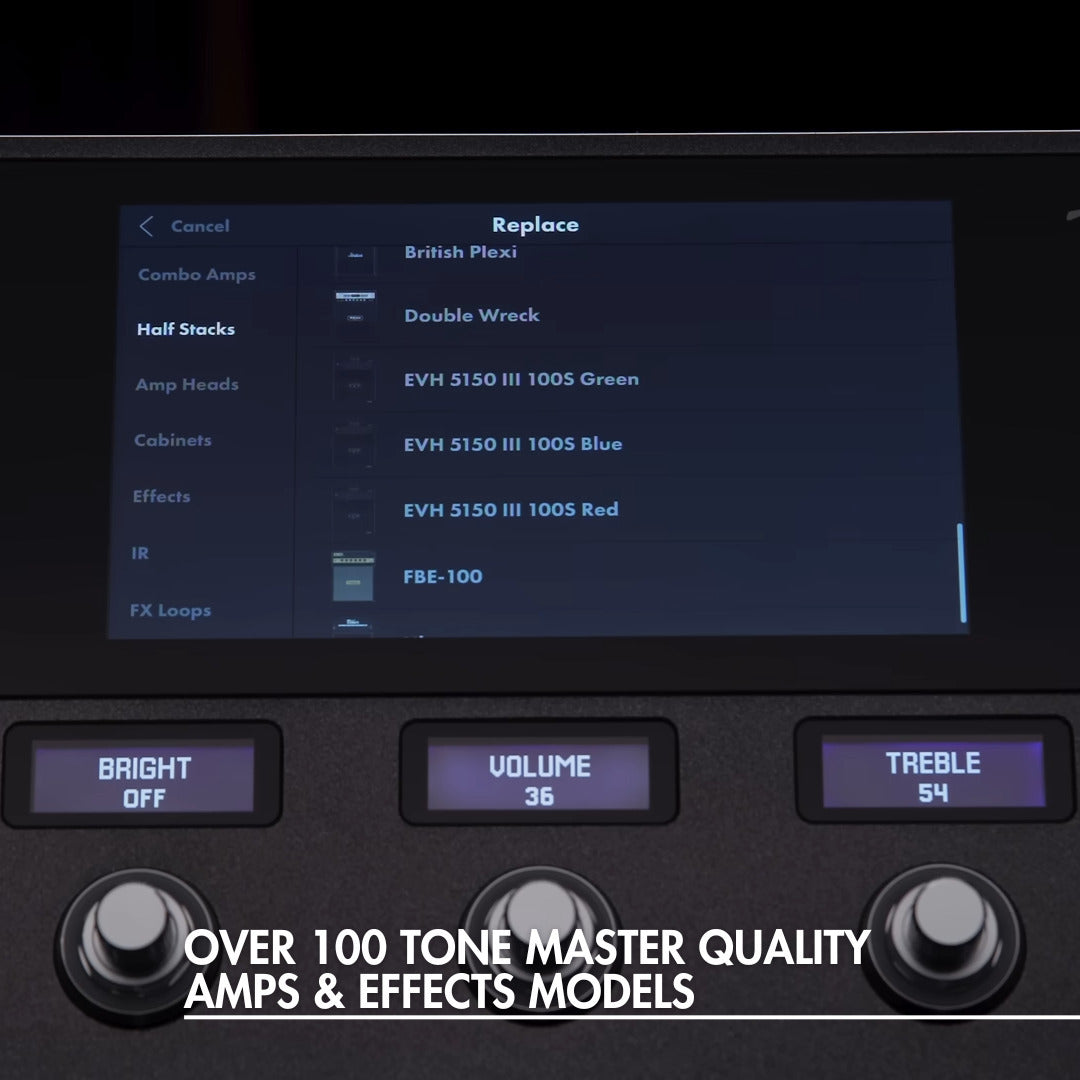 Fender Tone Master Pro with 500 Presets Bundle with Speaker and Microphone Cable