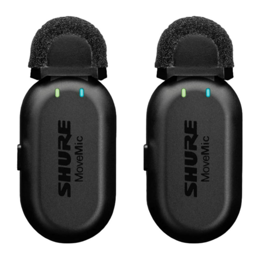 Shure MoveMic Two Receiver Kit with Two Channel Wireless Microphone System