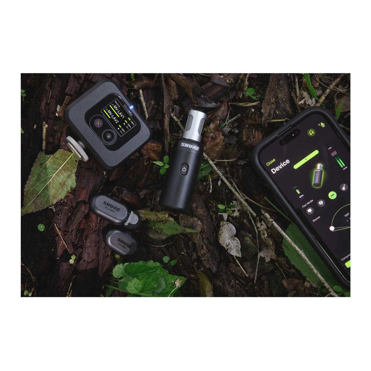 Shure MV88+W-Z7 MoveMic 88+ Wireless Video Microphone