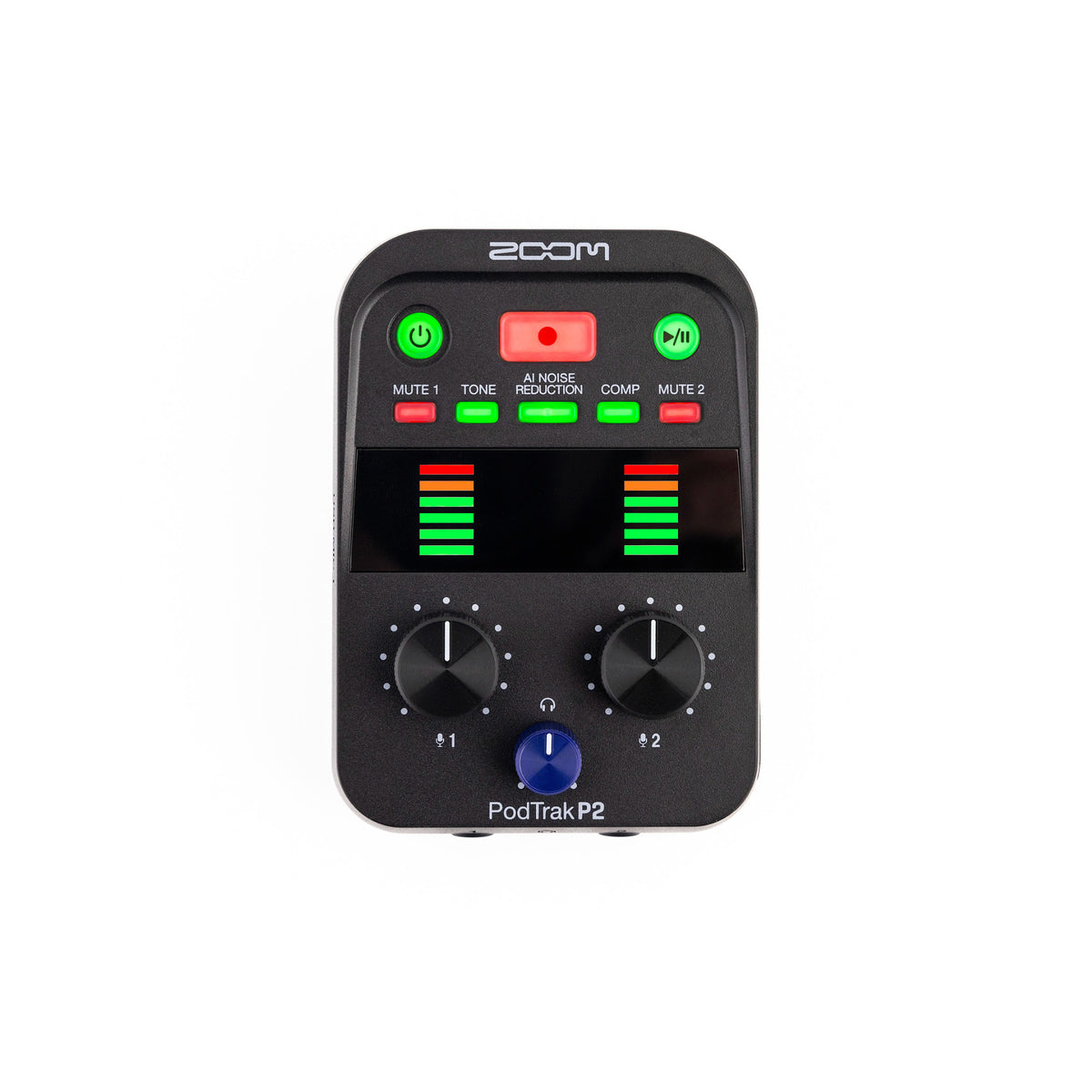 Zoom PodTrak P2 Dual USB Mic Recorder (Open Box)