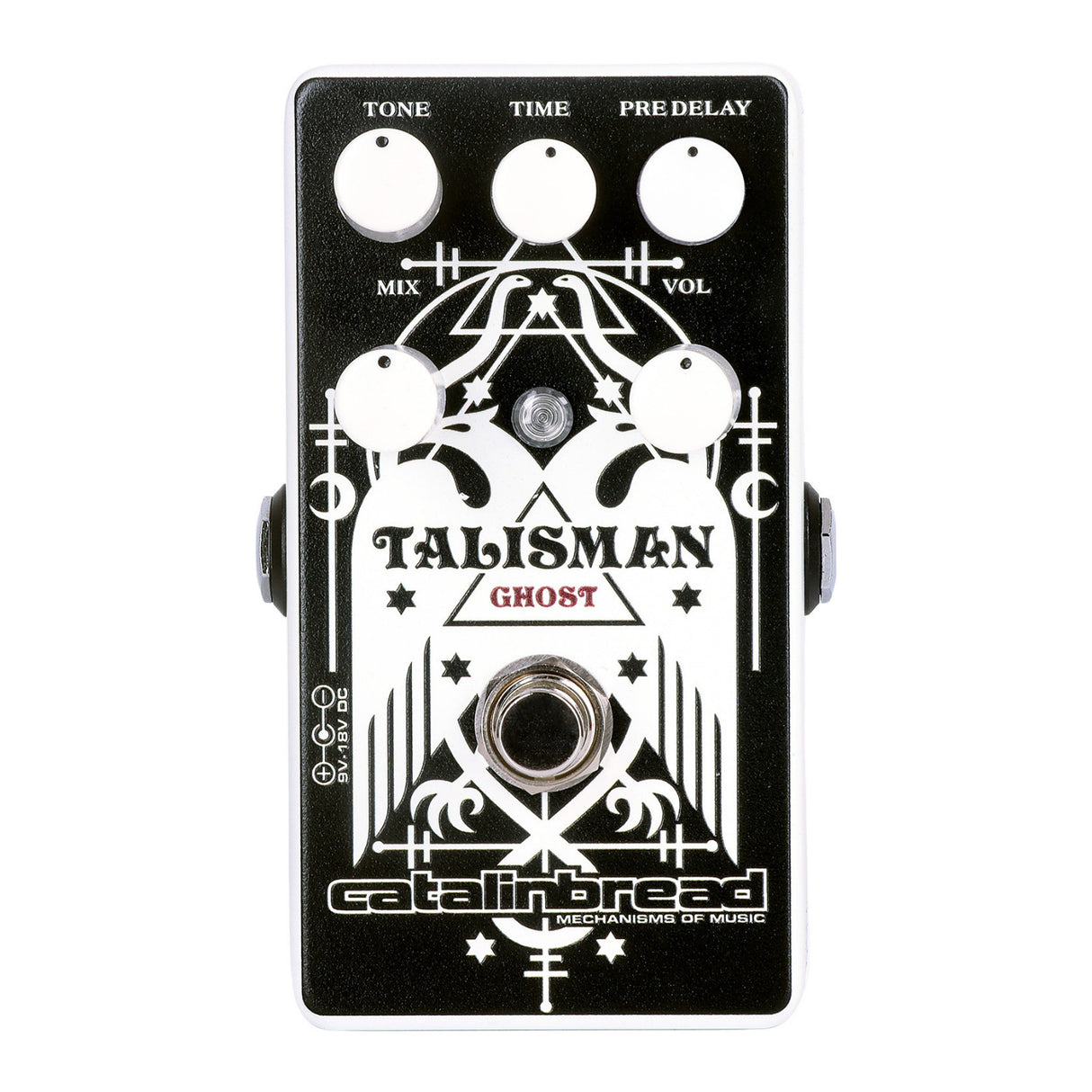 Catalinbread Talisman Ghost Reverb Pedal with Dual EMT 140 Plate Simulation (Open Box)