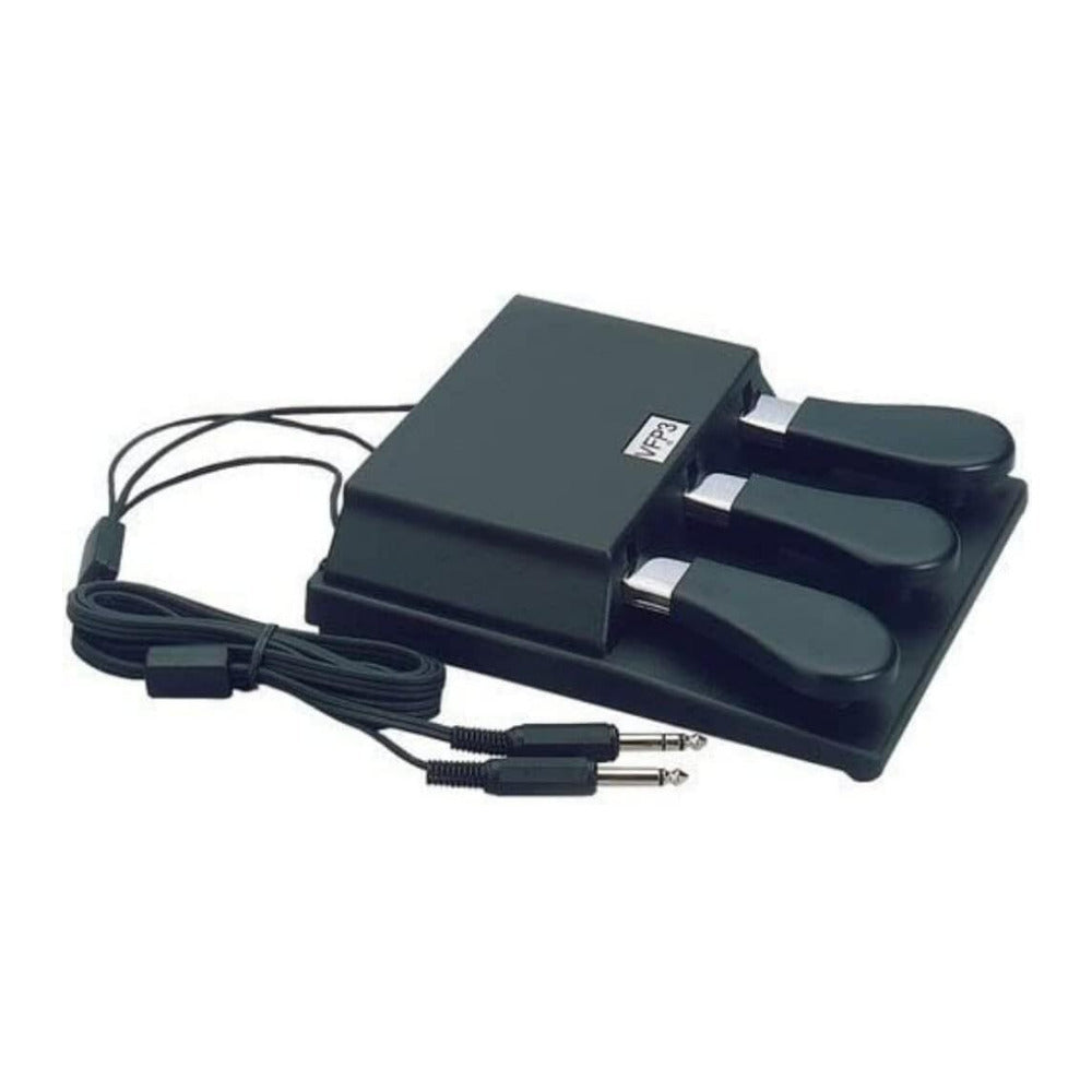 Studiologic VFP 3 10 Triple Piano Style Open Polarity Black Sustain Pedal