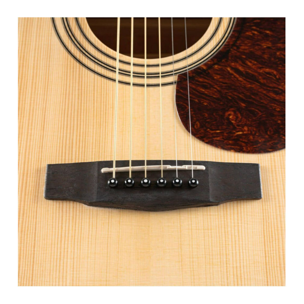 Cort 6 String Right Handed Earth60 Open Pore Acoustic Guitar Starter Pack