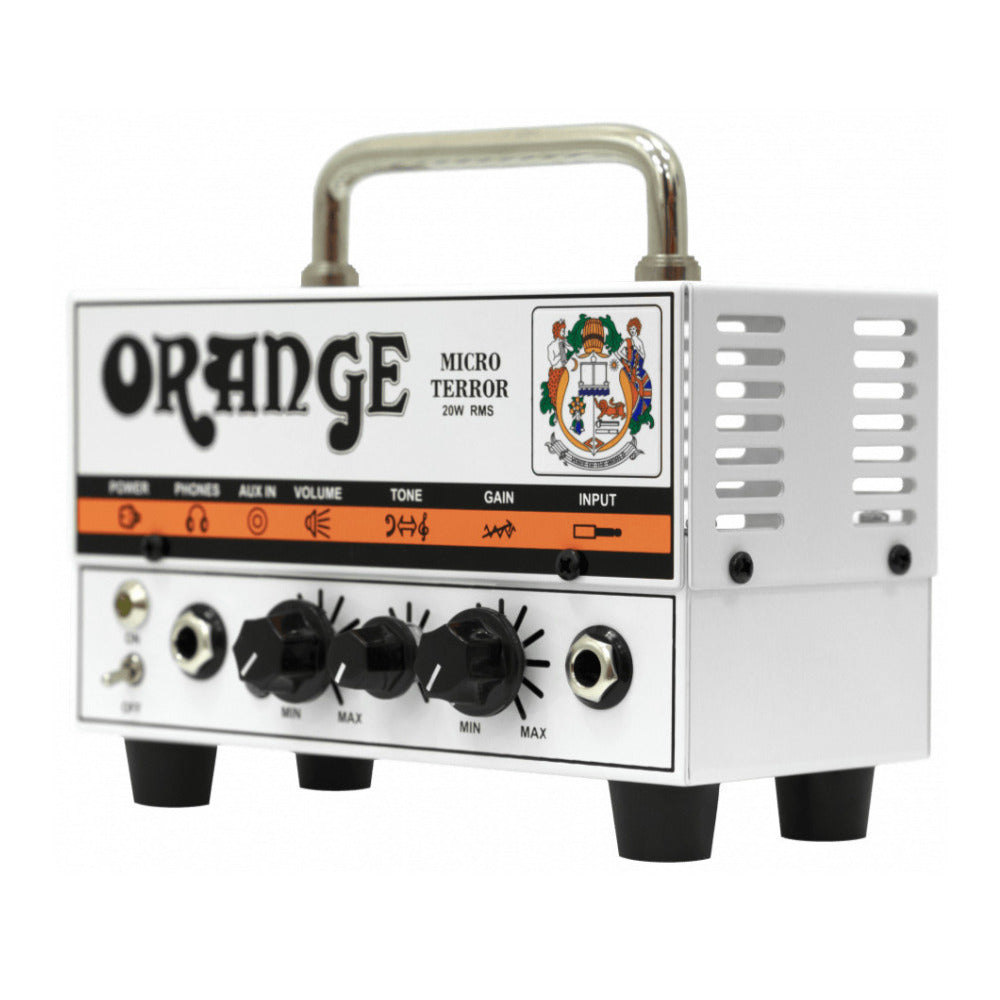 Orange Amps Micro Terror 20 Watt Tube Preamp Compact Tube Amp with Cable Bundle