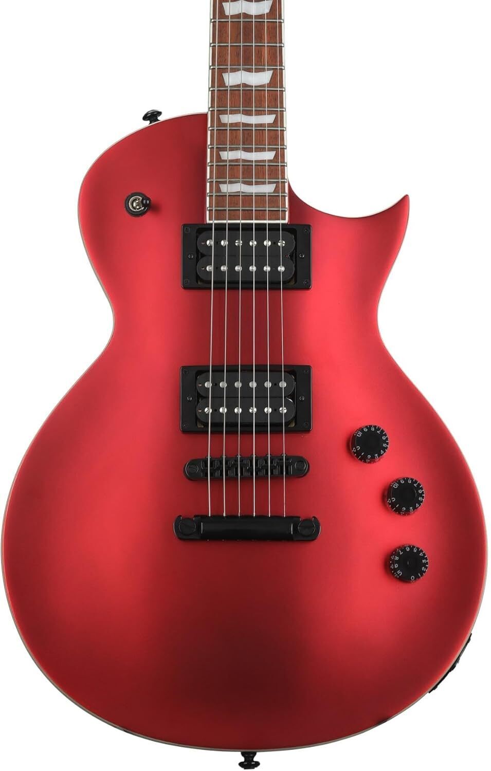 ESP LTD EC-256 Electric Guitar, Candy Apple Red Satin