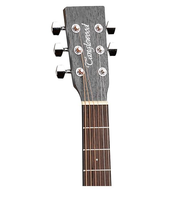 Tanglewood Blackbird Dread Slope Shoulder AE Black (Open Box)